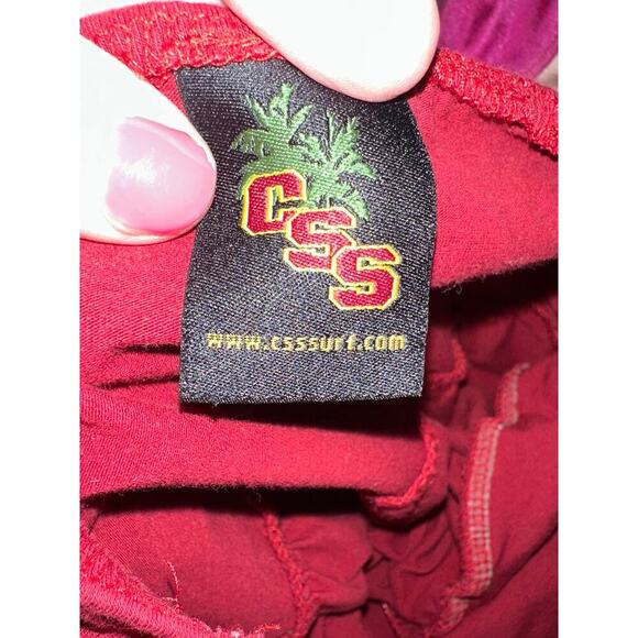 CSS SURF Alabama Crimson Tide Strapless Mini Tube Dress Collegiate - Sz Small - Picture 5 of 6